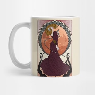 Art Nouveau Bloodborne - Moon Scented Hunter Mug